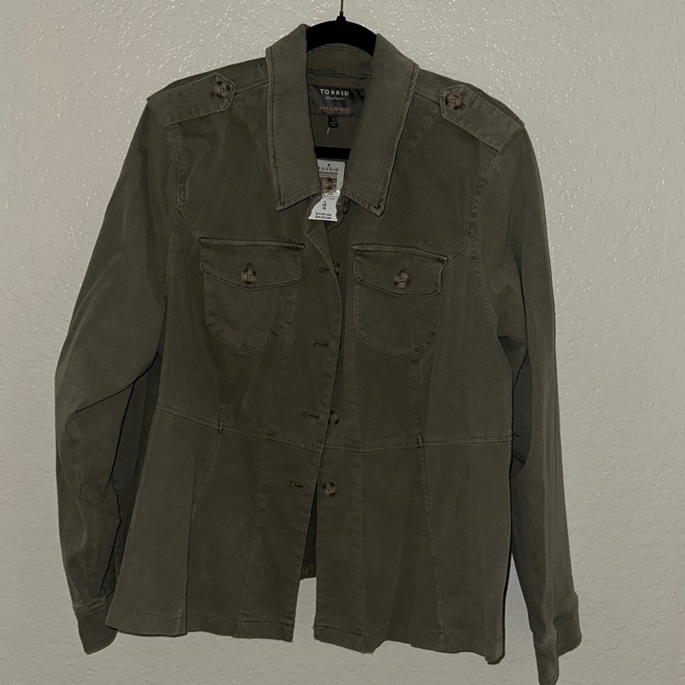 Utility jacket PLUS SIZE - Picture 2 of 8
